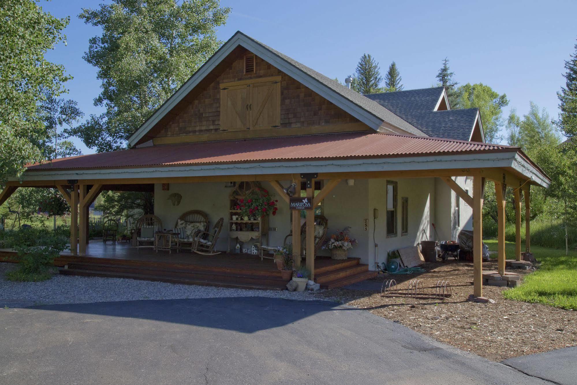 Mariposa Lodge Bed And Breakfast 스팀 보트 스프링스 외부 사진